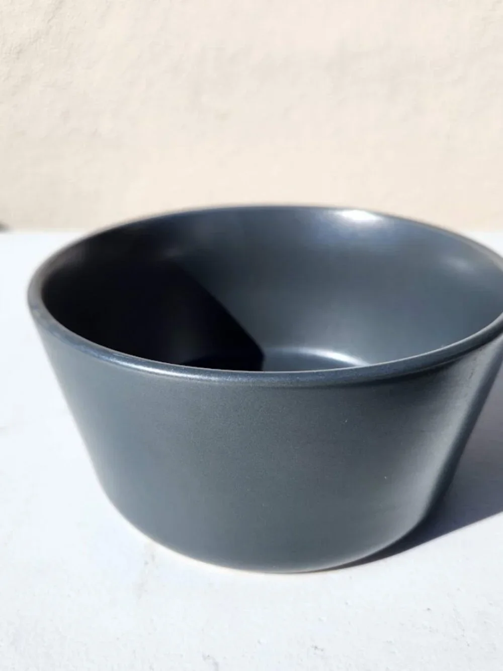 NEW Stone Lain Stoneware Round Bowl Dinnerware Gray Replacement Matte Minimalist